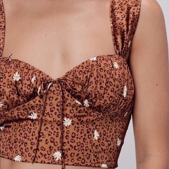 For Love & Lemons Tawny Crop Top - Picture 4 of 4